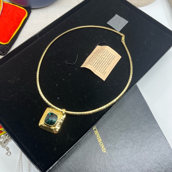 Technibond 18K Gold Over 925 Italy Sterling Silver Pendant Necklace – 30g – Box - Picture 16 of 17